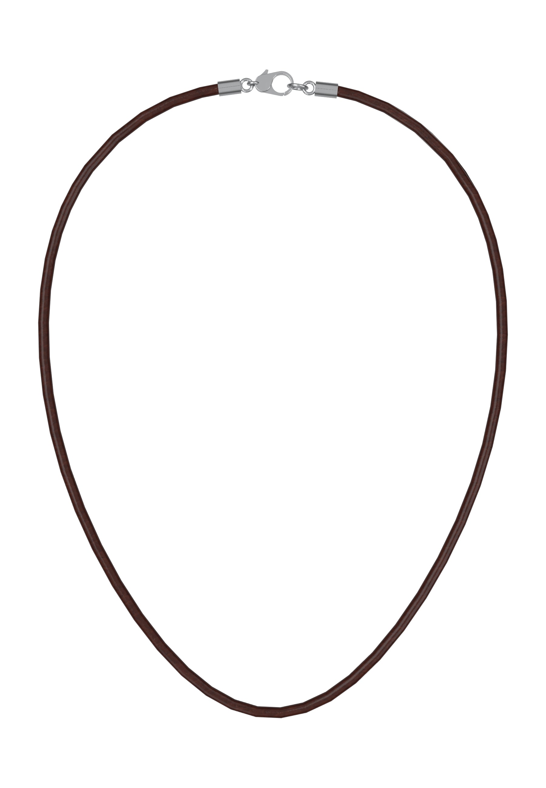Leather necklace, 3 mm