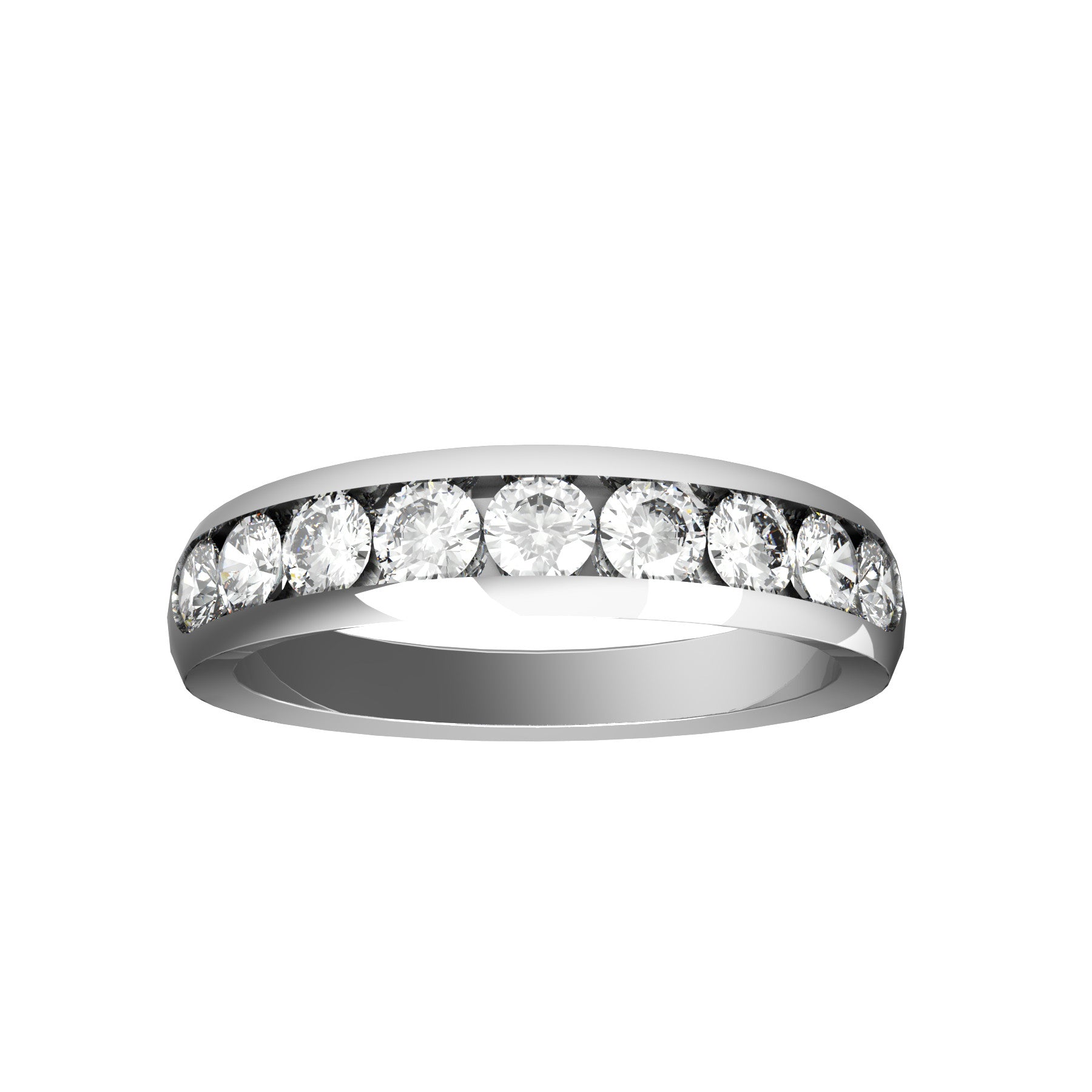 Everlasting half wedding band, 4,20 mm