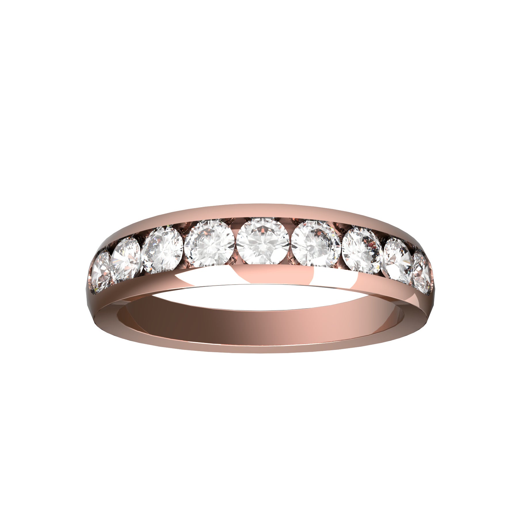 Everlasting half wedding band, 4,20 mm