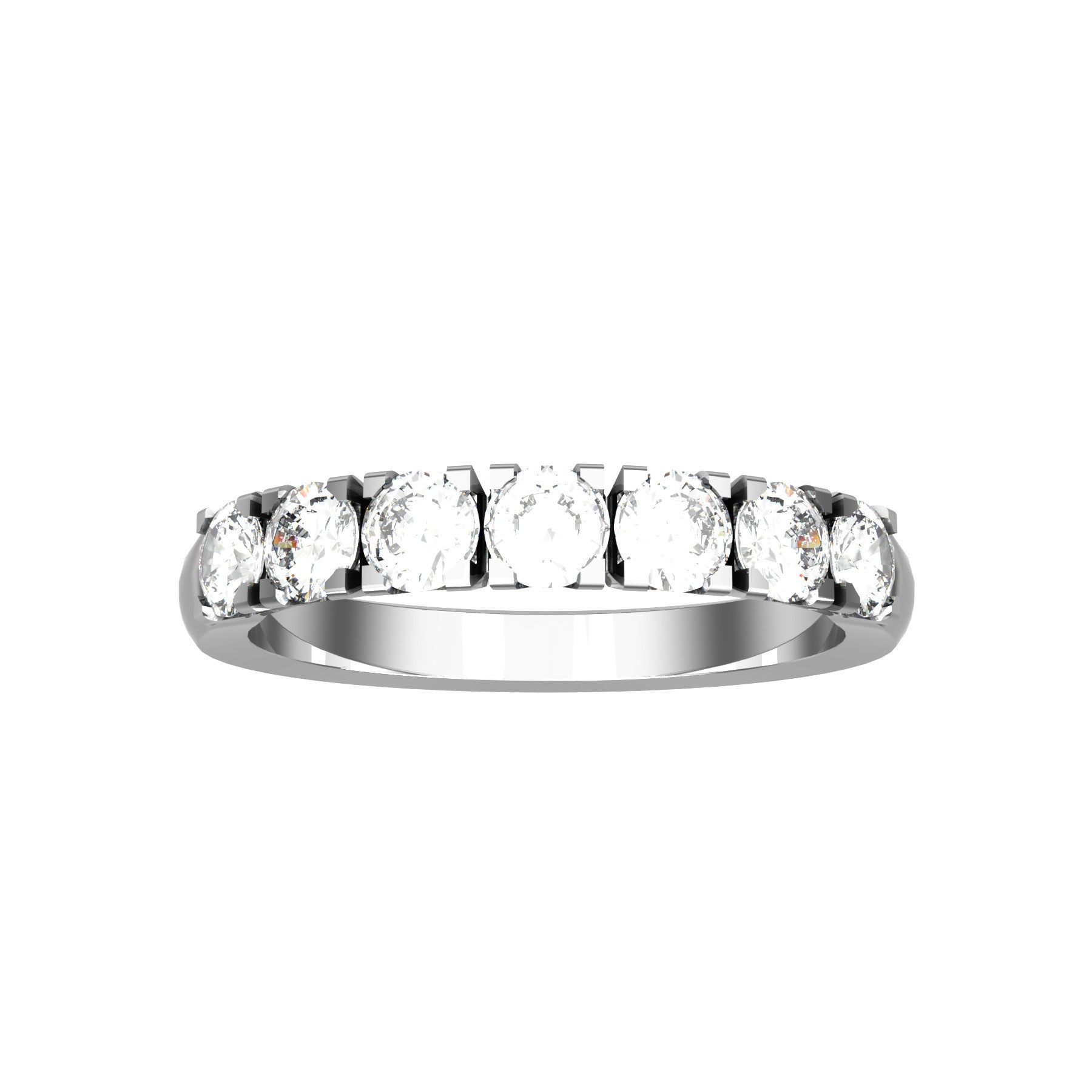 Forever half wedding band, 3,0 mm