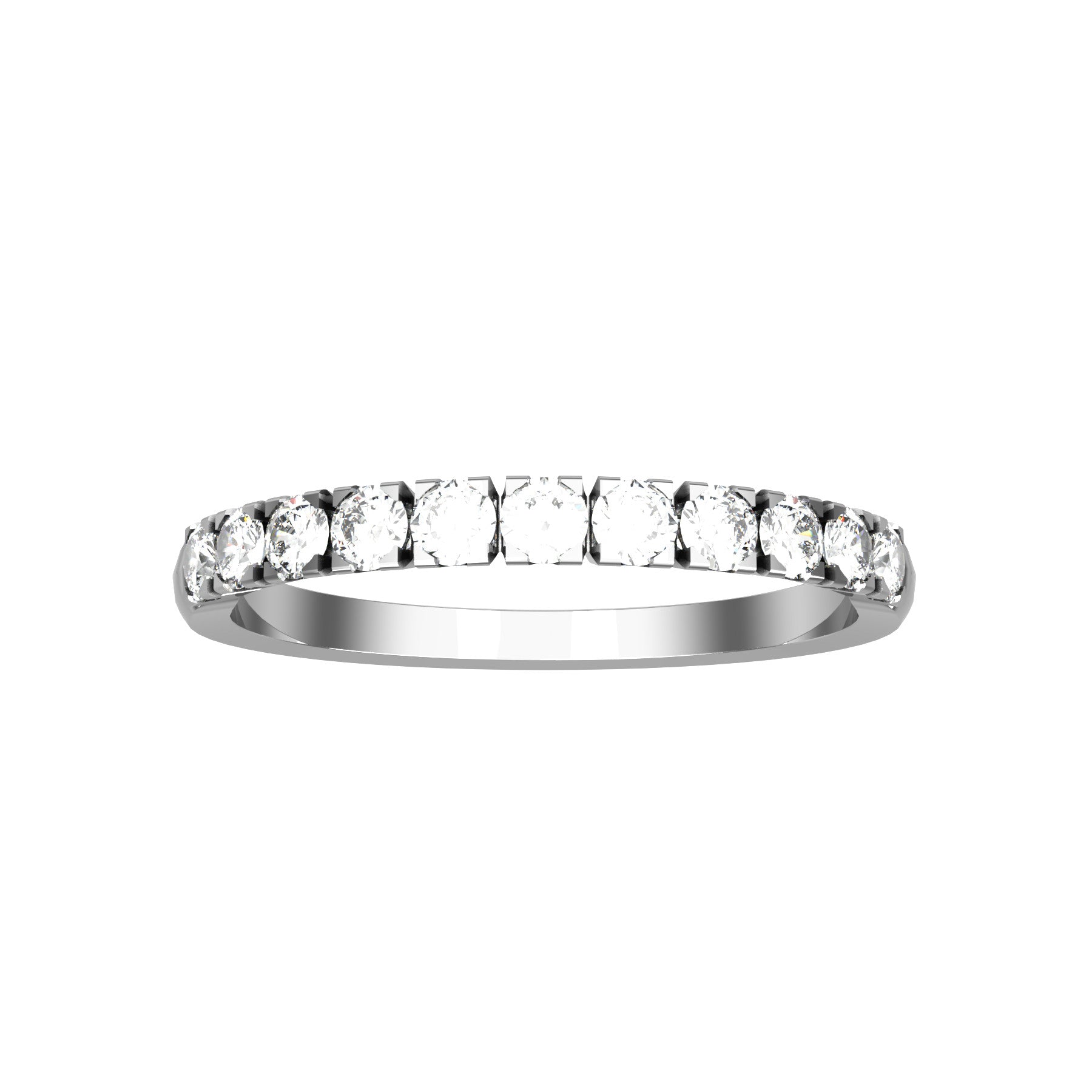 Forever half wedding band, 2,00 mm