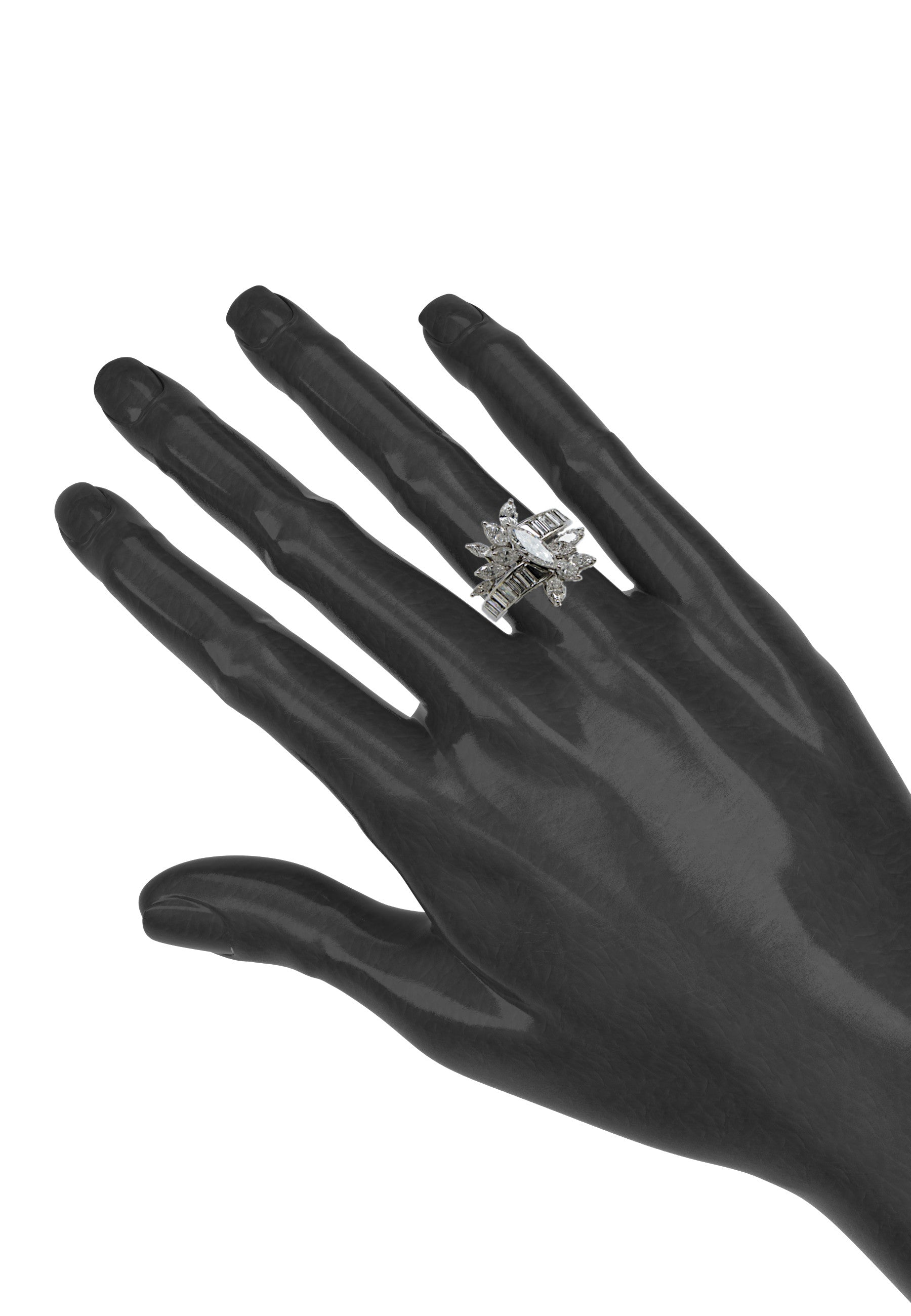 Anillo Marquise fancy