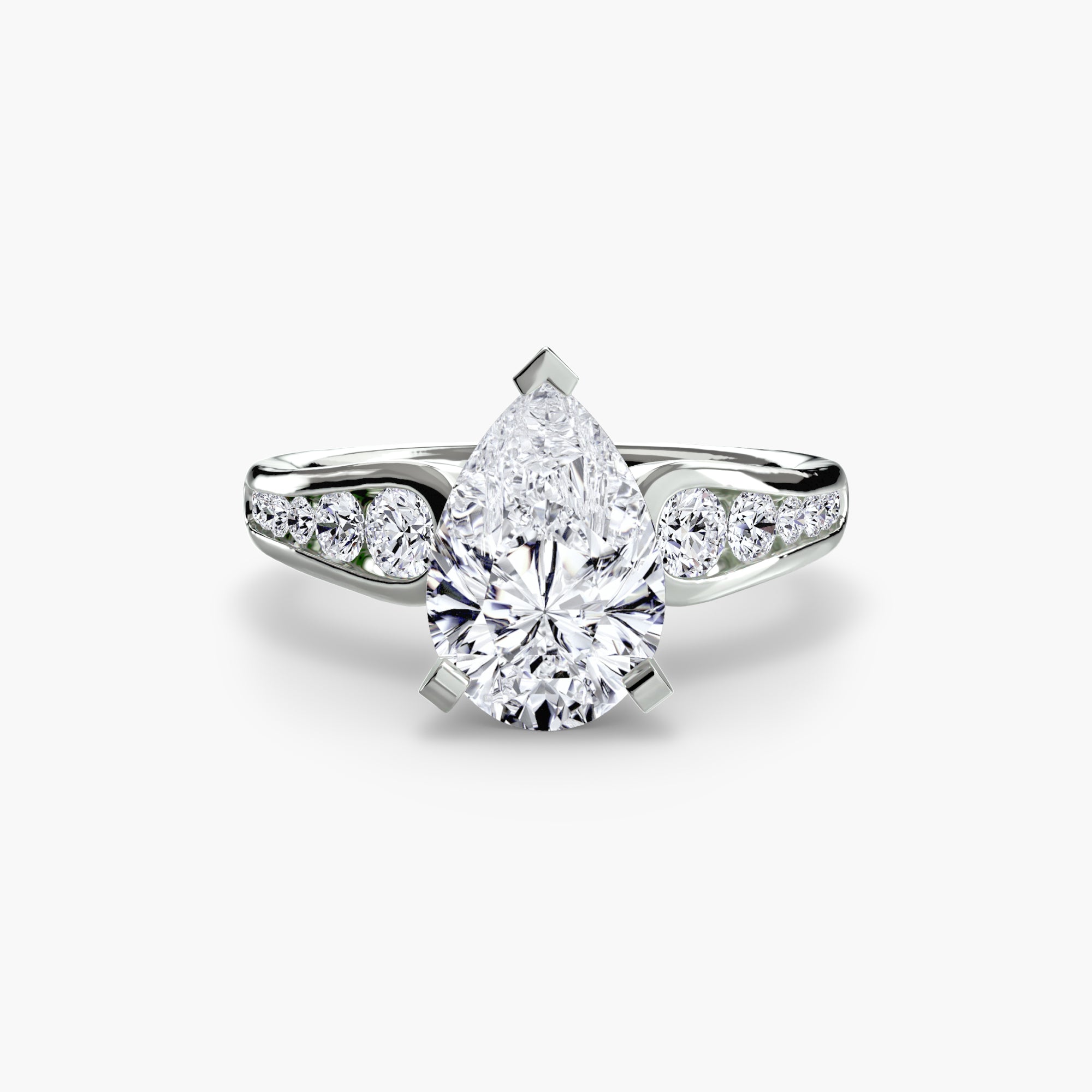 Solitaire with Pavé 2
