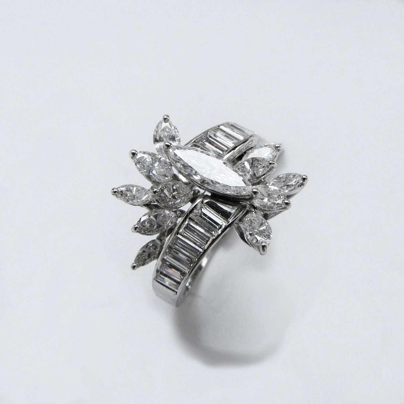 Anillo Marquise fancy